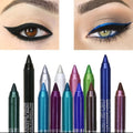 LuxeGlow Shimmer Waterproof Eyeliner Pencil